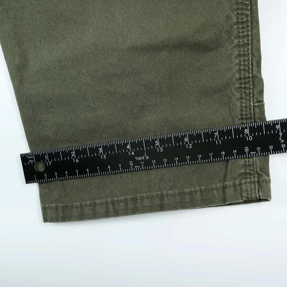 Wrangler‎ Riggs Workwear Utility Pants Mens 40x30 Army OD Green Stretch Straight
